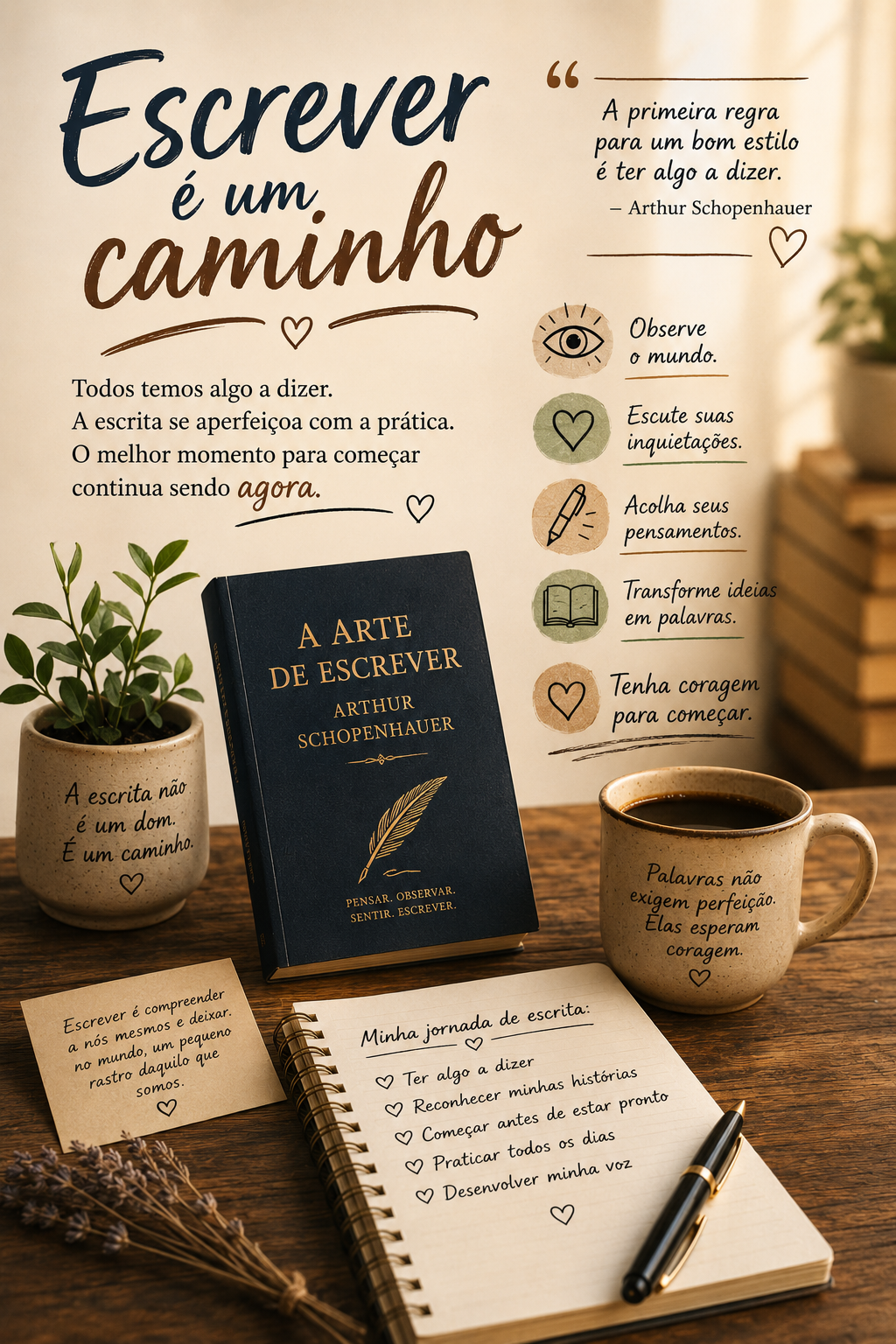 Escrever é um caminho