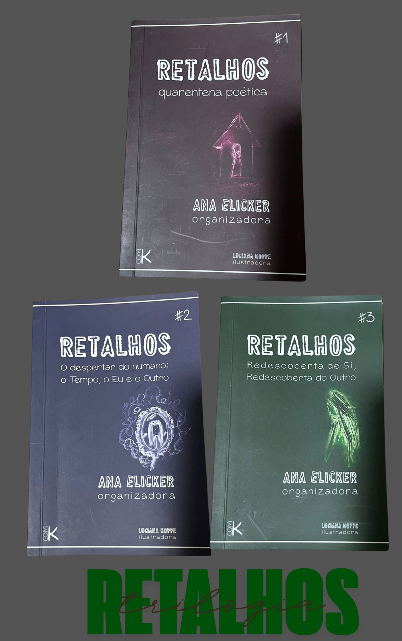 Capa do livro Retalhos, quarentena poética