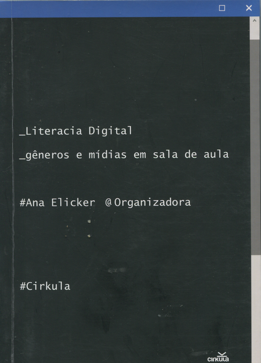 Capa do livro Literacia Digital