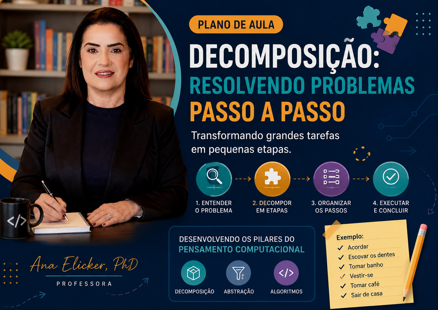 Miniatura do plano Decomposição: resolvendo problemas passo a passo